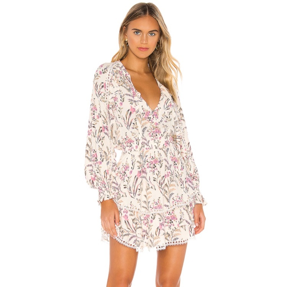 Maisie Playdress in Strawberry & Cream